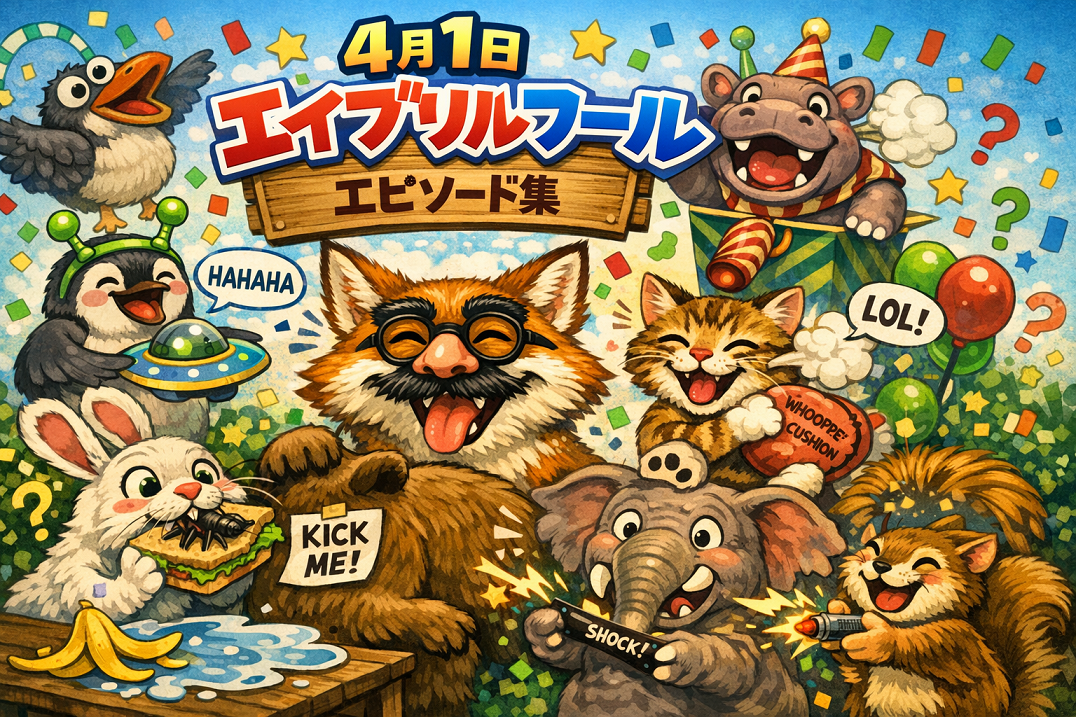 4月1日エイプリールフール・エピソード集
