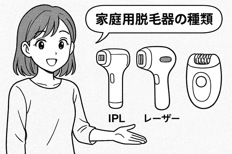 家庭用脱毛器商品紹介