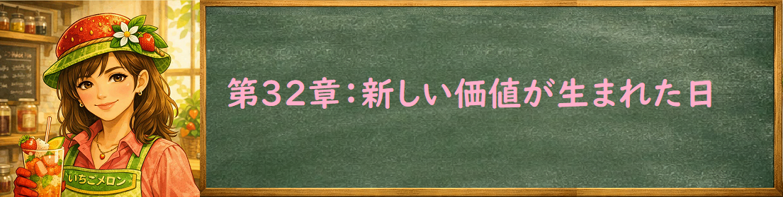 新しい価値が生まれた日